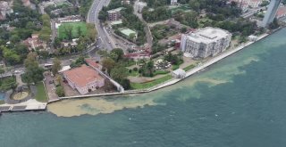 Çamura Bulanan Boğaz Havadan Görüntülendi