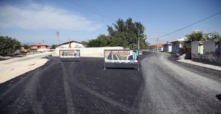 Aşağışamlı Mahallesinde Her Sokak Asfaltlanıyor