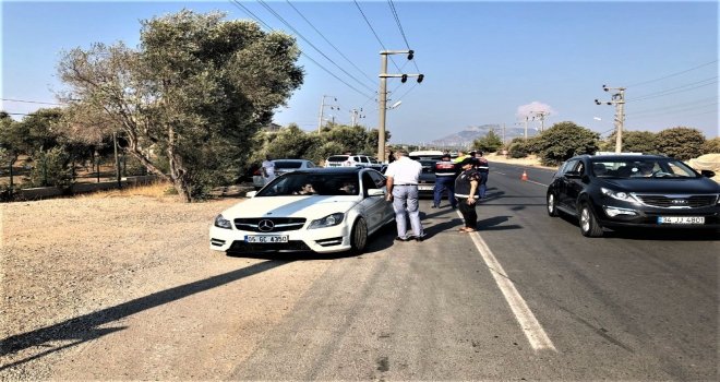 Datçada Polis Ve Jandarmadan Ortak Bayram Denetimi