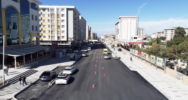 İskele Caddesi Asfaltlandı