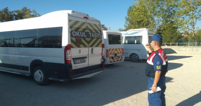 Jandarmadan Okul Servislerine Sıkı Denetim