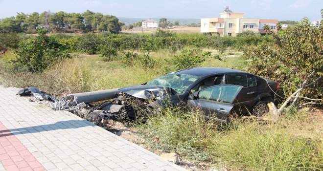 Antalyada Kaza Ucuz Atlatıldı