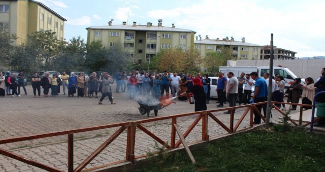 Çağrı Merkezinde Deprem Tatbikatı Yapıldı