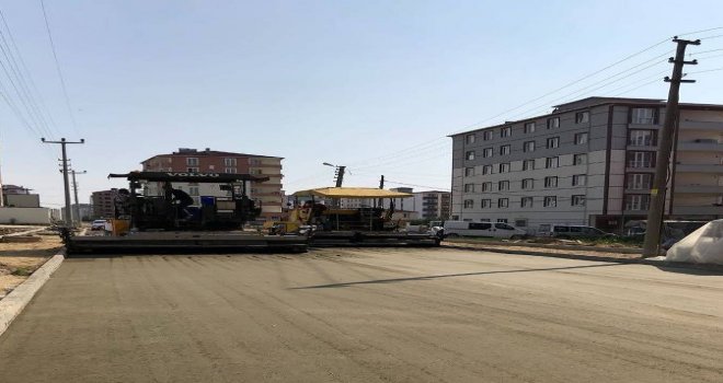 Tekirdağda Yol Yapım Çalışmaları Hızla Tamamlanıyor