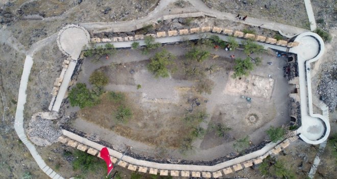 Nevşehir Kalesinde Yapılan Bilimsel Kazı Çalışması Tamamlandı