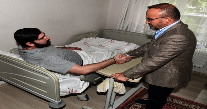 Ak Parti Grup Başkanvekili Turandan Gaziye Ziyaret