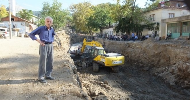 Burhaniyede Sel Baskınına Kanallı Önlem