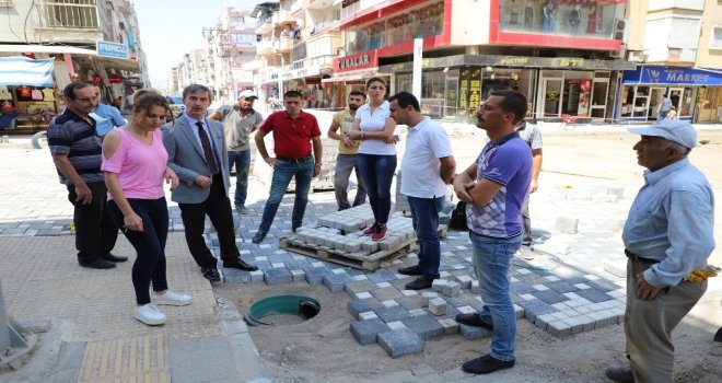Başkan Şirinden Cumhuriyet Caddesi Sakinlerine Bayram Müjdesi