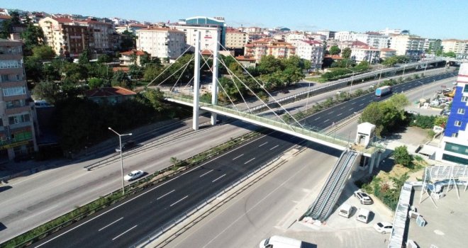 Gebzedeki Köprüyle Yayalar Daha Güvende Olacak