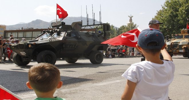 Ispartada 30 Ağustos Zafer Bayramı Coşkusu