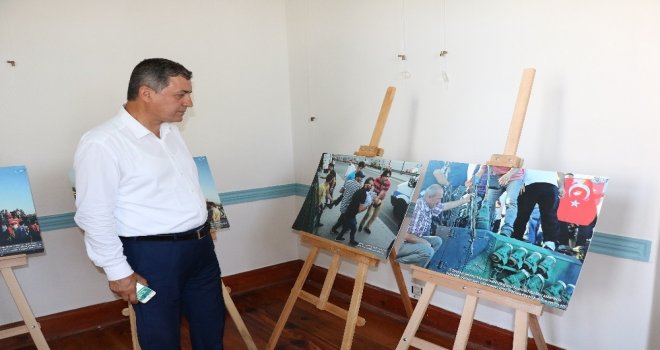 Çanakkalede İhanın ‘15 Temmuz Fotoğraf Sergisi Açıldı