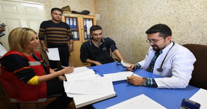 Mamak Belediyesinden Çalışanlara Sağlık Muayenesi