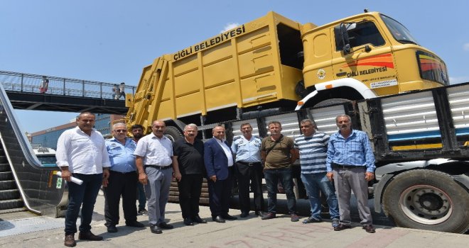 Çiğliden Trabzon Düzköye Çöp Kamyonu