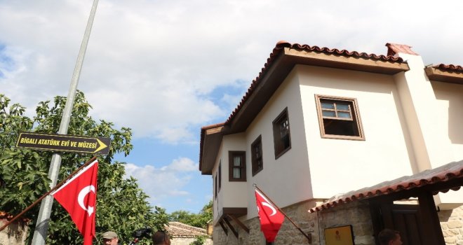 ‘Atatürk Evi Müzesi Törenle Açıldı
