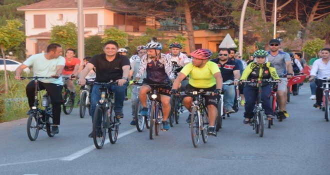 Aliağada Bisiklet Yolu Açıldı