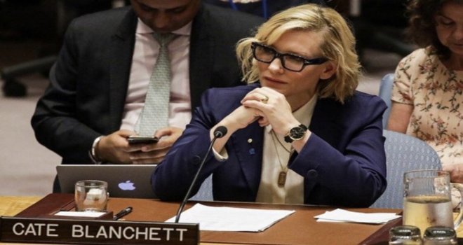 Ünlü Oyuncu Blanchett, Myanmar Zulmünü Bmgkya Taşıdı