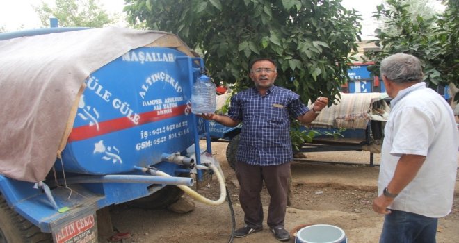 Şanlıurfada Köylülerin Su Çilesi