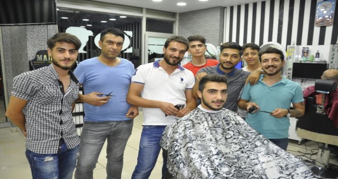 Diyarbakırda Kuaförlerin Bayram Mesaisi Yoğun Geçiyor