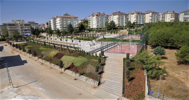 Güvenevlerdeki Parkın Yapımı Tamamlandı