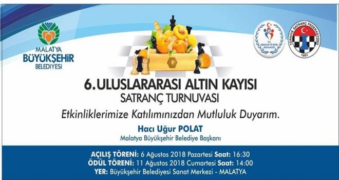 6. Uluslararası Altın Kayısı Satranç Turnuvası