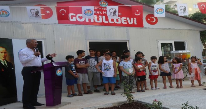Mezitlide 11. Gönüllü Evi Atatürk Mahallesinde Açıldı