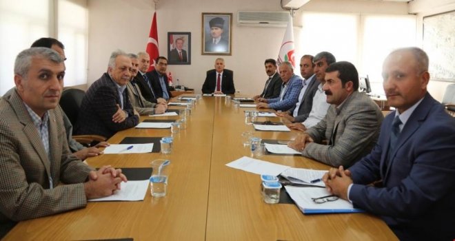 Muş Organize Sanayi Bölgesi Müteşebbis Heyeti Toplandı