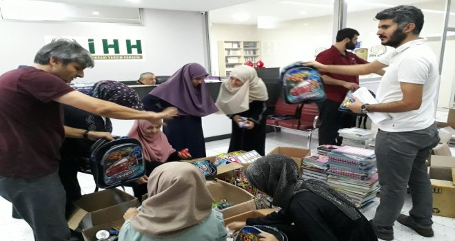 980 Öğrenciye Kırtasiye Yardımı Yapıldı
