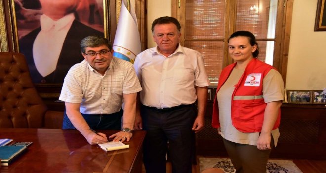 Başkan Can Kurban Vekaletini Kızılaya Verdi