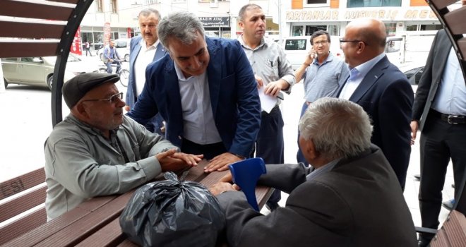 Milletvekili Ağralı, Karapınarda Vatandaşlarla Buluştu