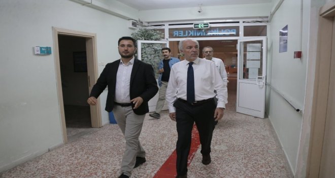 Başkan Saraçoğlu, Dr. Gökpınarı Ziyaret Etti