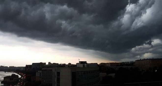 Moskovada Şiddetli Fırtına
