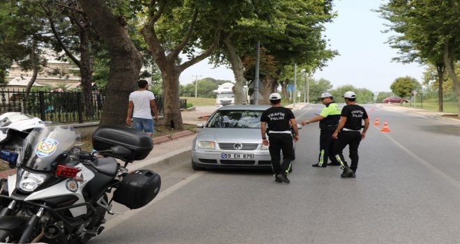 Edirnede Tescilsiz Ve Abart Egzozlu Araçlara Geçit Yok