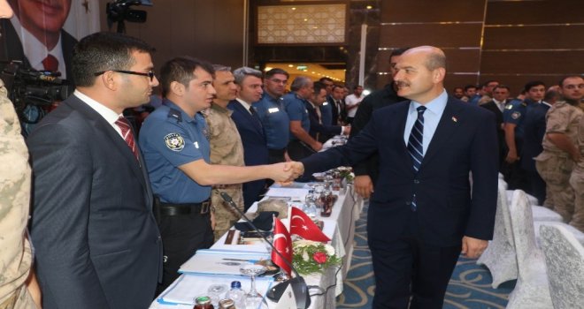 İçişleri Bakanı Soylu, Diyarbakırda Bölge Güvenlik Toplantısına Katıldı