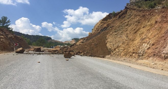 Antalyada Heyelan
