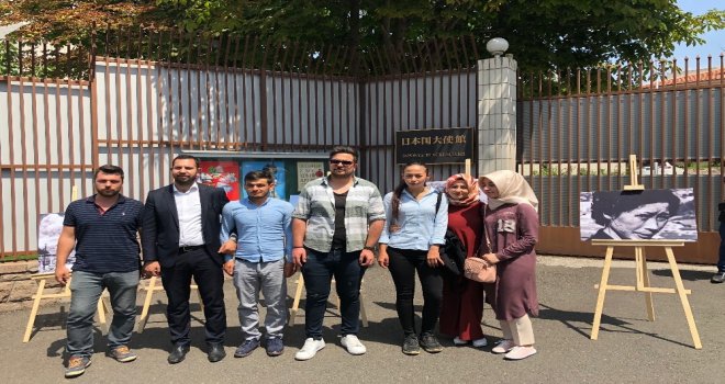 Ak Partili Gençler, Abdnin Hiroşima Katliamında Ölenleri Andı