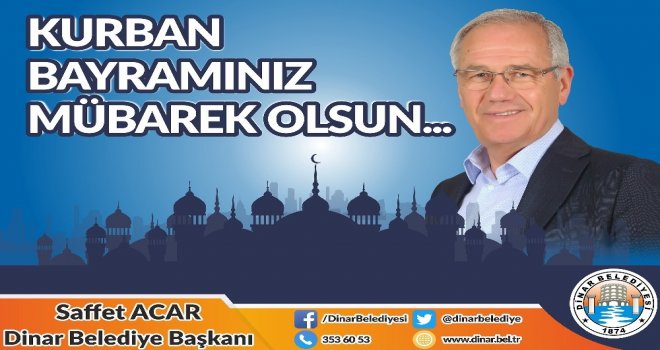 Başkan Acarıın Bayram Mesajı