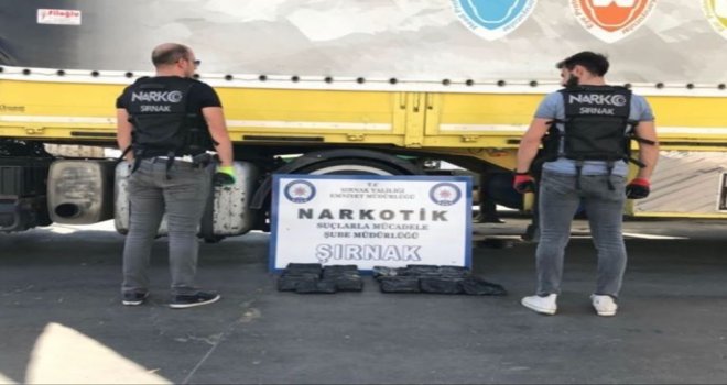 Şırnakta 25 Kilogram Uyuşturucu Maddesi Ele Geçirildi
