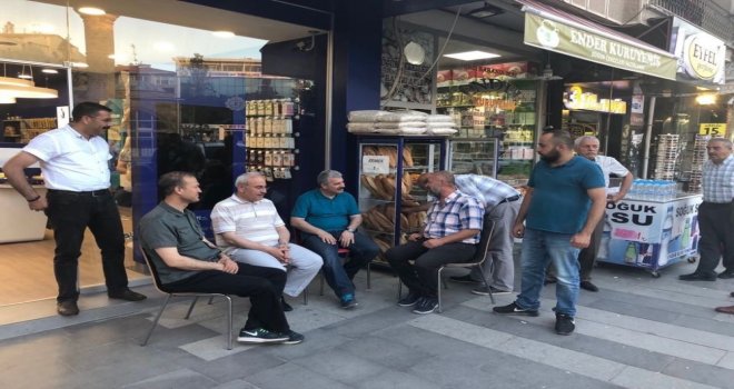 Vali Akından Esnaf Ziyareti