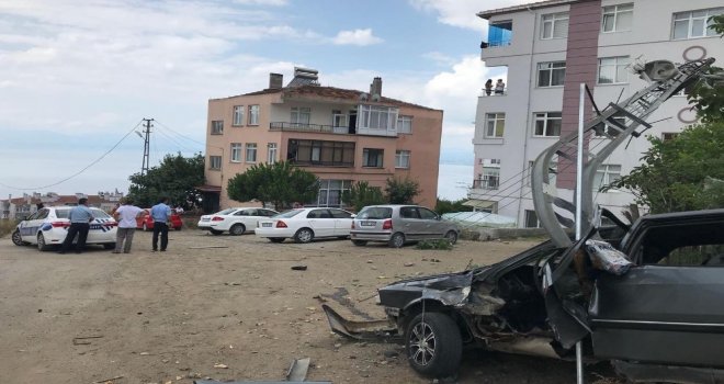 Sinopta Trafik Kazası: 1 Yaralı