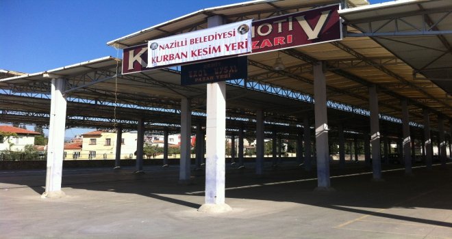Nazillide Kurban Kesim Yerleri Belirlendi