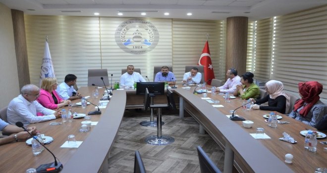 Atso Başkanı Göktaş Personelle Projelerini Paylaştı