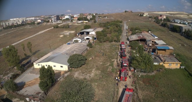 Hadımköyde Fabrikada Asit Kazanı Patladı