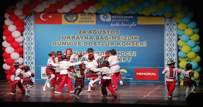 Antalyada Ukrayna Bağımsızlık Günü Kutlandı