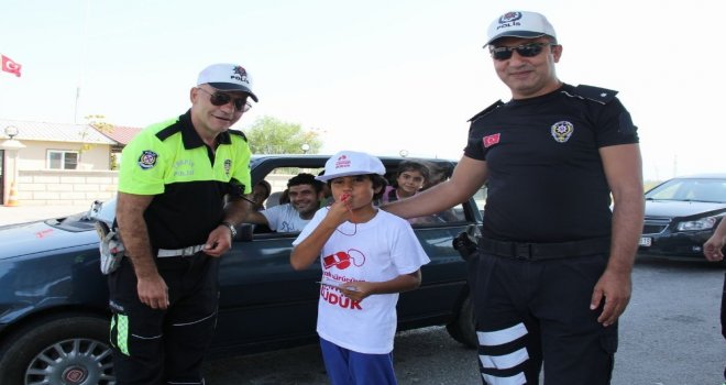 Milasta Bu Bayramda Ben De Trafik Polisiyim Projesi
