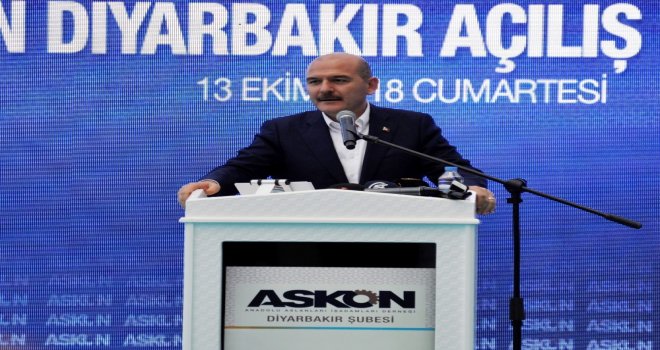 Bakan Soylu: “Diyarbakırda 2014Te 621 Olan Terör Olayı Sayısı Bu Yıl 4E Düştü”