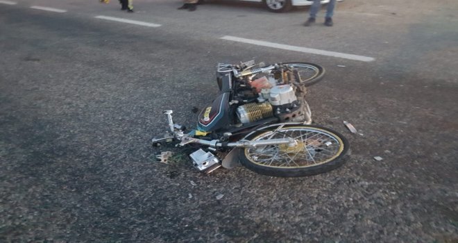 Motosikletli Gencin Öldüğü Kaza Güvenlik Kameralarına Yansıdı