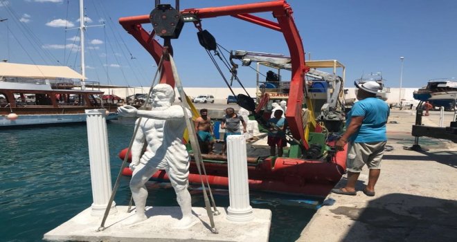 Antalyada “Sualtı Heykel Müzesi” Hayata Geçirildi