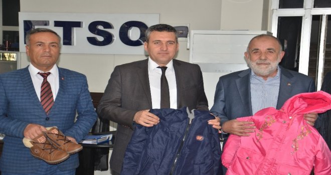 Etsodan Bin 200 Öğrenciye Kışlık Kıyafet Yardımı