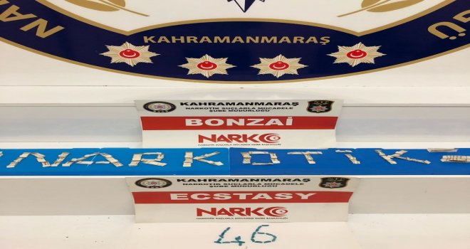 Kahramanmaraşta Uyuşturucu Operasyonu: 1 Gözaltı