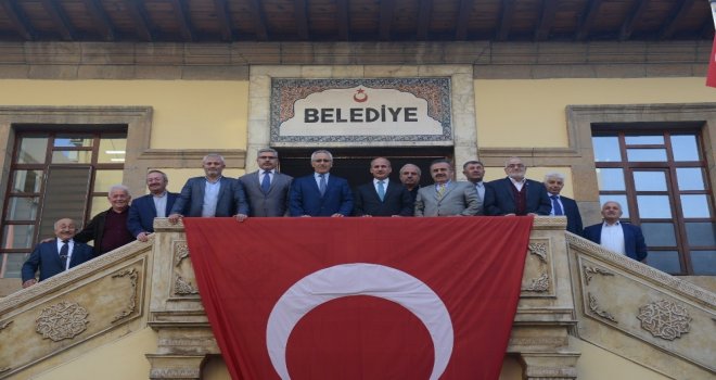 Muhtarlardan Çorum Belediyesine Ziyaret